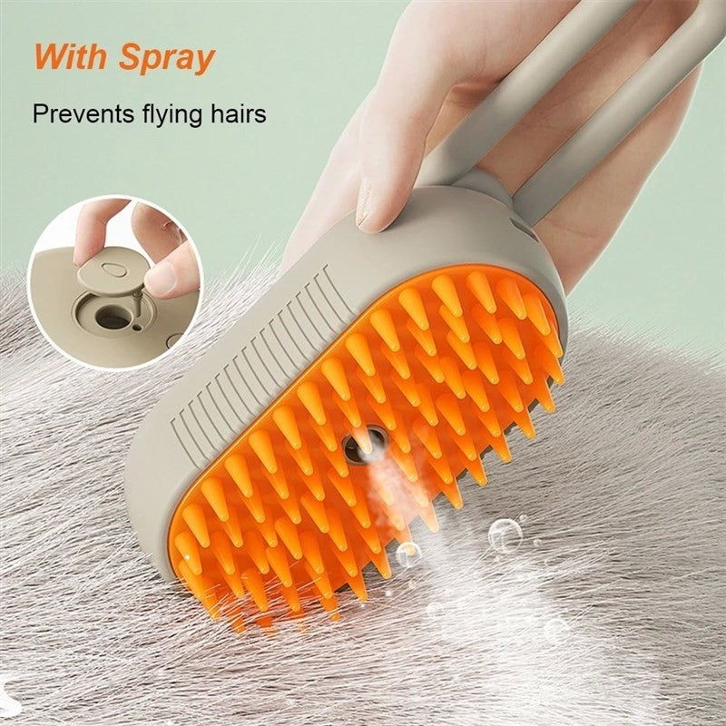 3-in-1 Electric Spray Cat Comb